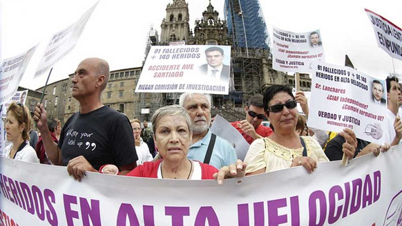Dos años del accidente de Santiago con el maquinista como único imputado y la indignación de las víctimas