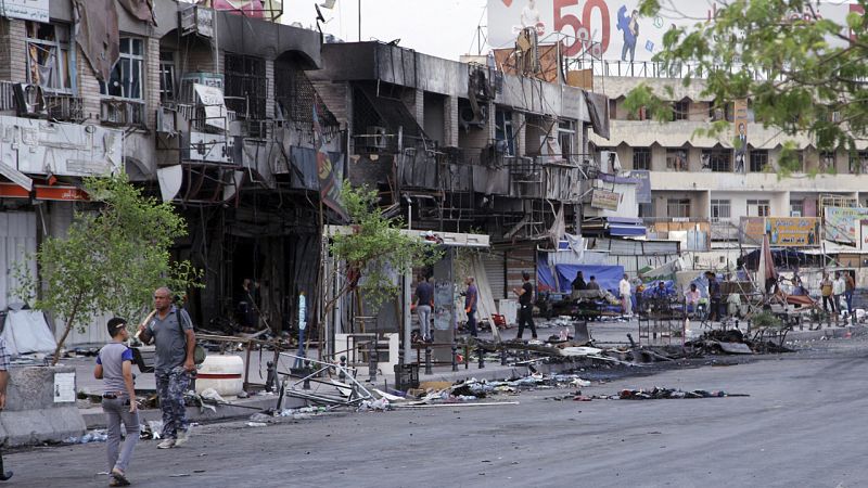 Reivindican en nombre del Estado Islámico un atentado con más de 20 muertos en Bagdad