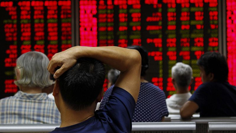 La Bolsa de Shanghái se hunde un 8,48% y registra su mayor descenso desde febrero de 2007