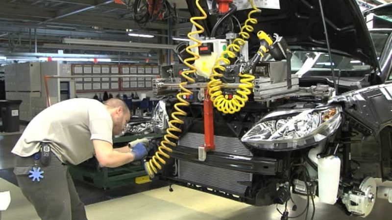 La producción de automóviles en España ha crecido un 12,76% en el primer semestre