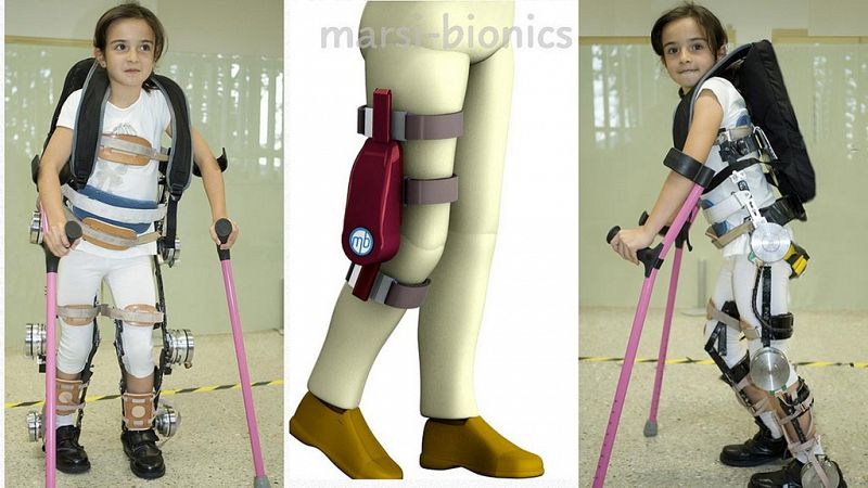 Un innovador exoesqueleto permitirá caminar a niños con paraplejia