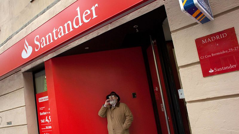 El Banco Santander ganó 3.426 millones hasta junio, un 24,3% más que un año antes