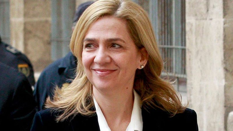 La Audiencia de Palma rebaja la fianza de la infanta Cristina de 2,6 millones a 449.525 euros