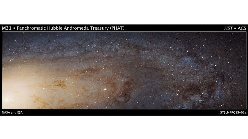 El Telescopio Espacial Hubble obtiene la imagen más grande captada hasta ahora