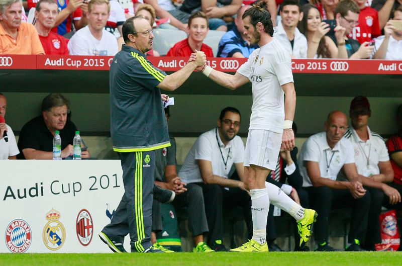 Benítez: "Bale sabe lo que tiene que hacer"