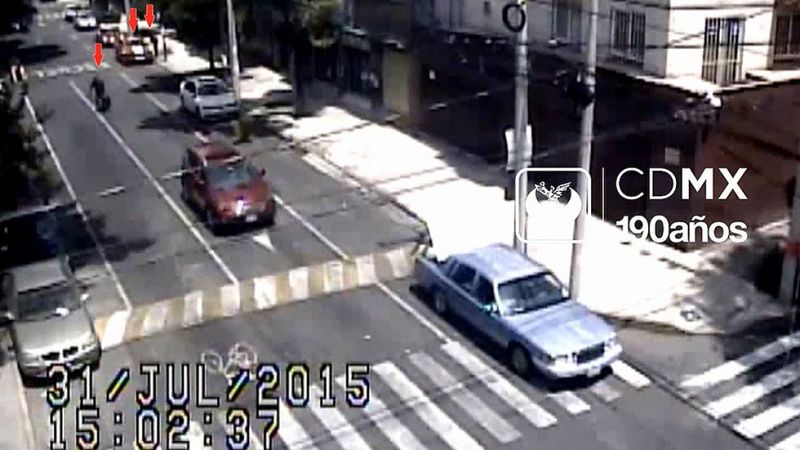 Un vídeo capta las imágenes de los presuntos asesinos del fotoperiodista mexicano Rubén Espinosa