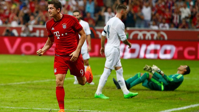El Bayern alza la Audi Cup ante el Real Madrid gracias al gol de Lewandoski