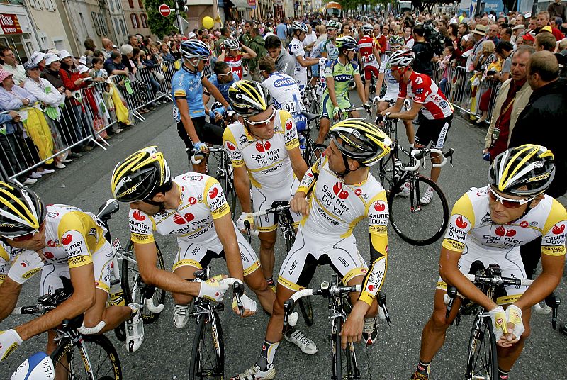 Los corredores del Saunier Duval defienden en un escrito la honradez del equipo