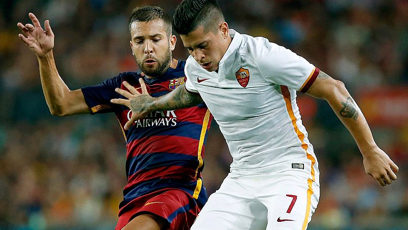 Jordi Alba, lesionado, se pierde la Supercopa de Europa ante el Sevilla