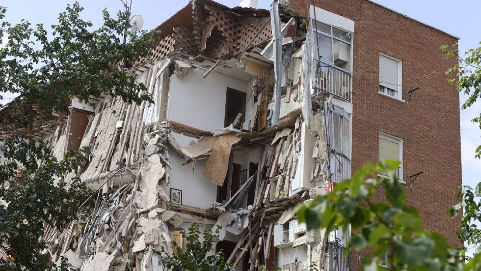 La aseguradora asume el pago del 100% del valor del inmueble derrumbado en Madrid | Ver