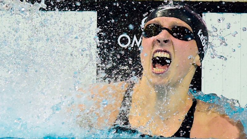 Ledecky hace historia con su quinto oro en Kazn