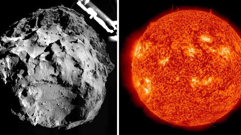 La misión espacial Rosetta alcanza su punto más cercano al Sol