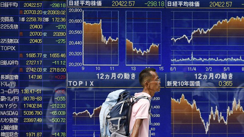 La depreciación de la divisa china tumba a las Bolsas europeas, que cierran su peor sesión desde el 'corralito' griego