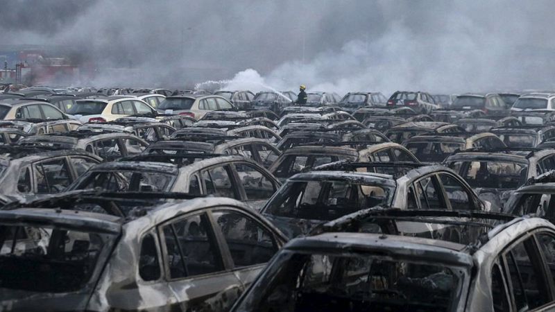 Al menos 50 muertos y 700 heridos en una explosión en la ciudad china de Tianjin