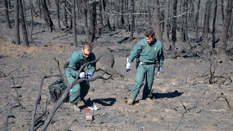 El incendio en la Sierra de Gata queda controlado una semana después de declararse