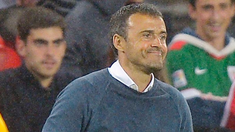 Luis Enrique: "Si hay un equipo que puede remontar este marcador es el Barça"