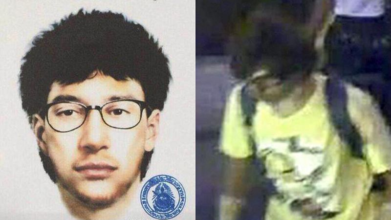 Tailandia cree que el atentado en Bangkok fue obra de un grupo y publica el retrato robot de un sospechoso