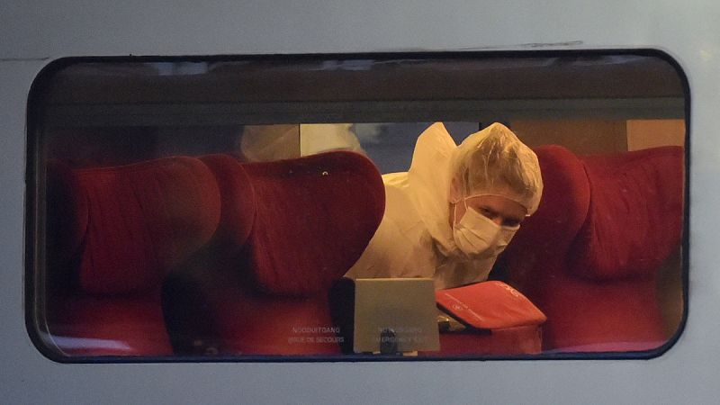 Un hombre armado hiere a tres personas en un tren Thalys entre Amsterdam y París
