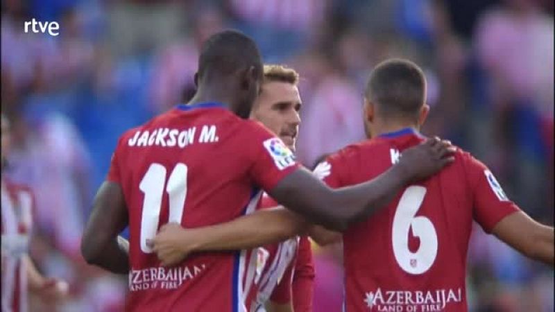 Griezmann da al Atlético la primera victoria de la temporada liguera