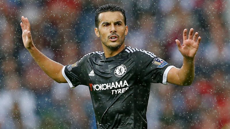 Pedro debuta en el Chelsea con gol y victoria