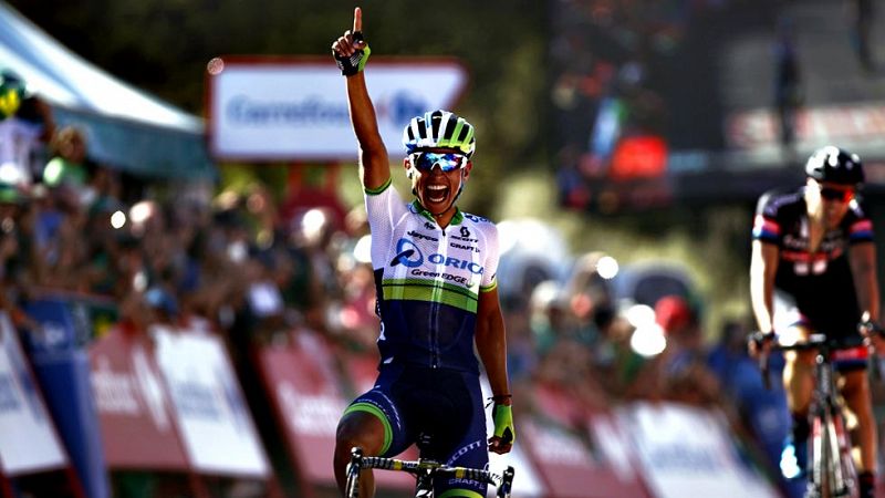 El colombiano Chaves gana en el Caminito del Rey y Nibali es descalificado
