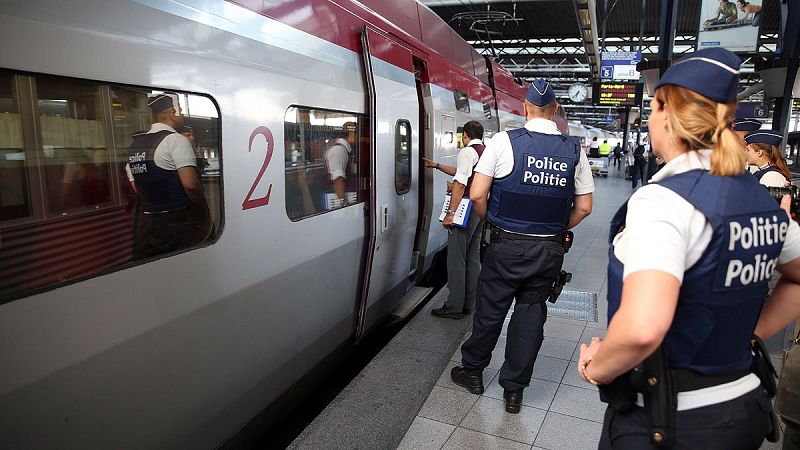 Europa discute este sábado si refuerza la seguridad en los trenes tras el ataque en el Thalys francés