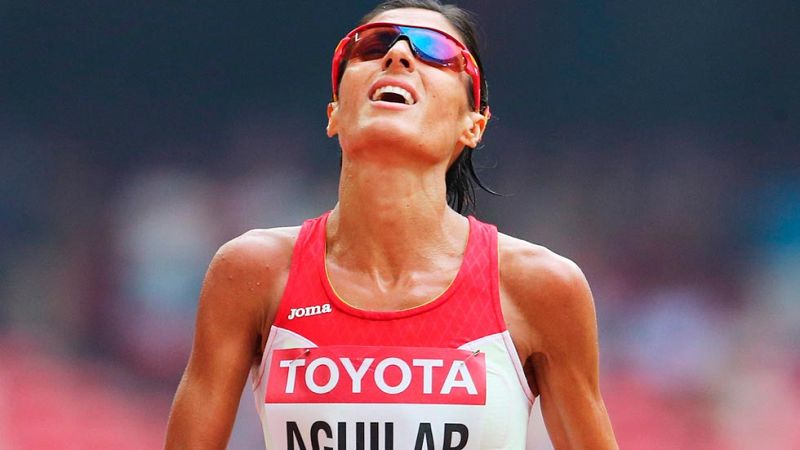 Sandra Aguilar, decimoséptima, a 25 segundos de la plaza olímpica