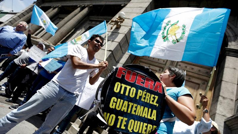 El Congreso de Guatemala retira la inmunidad al presidente Otto Pérez Molina