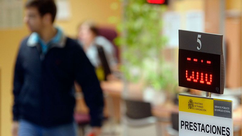 El gasto en prestaciones de paro baja un 15,7% en julio y la tasa de cobertura se sitúa en el 58,46%