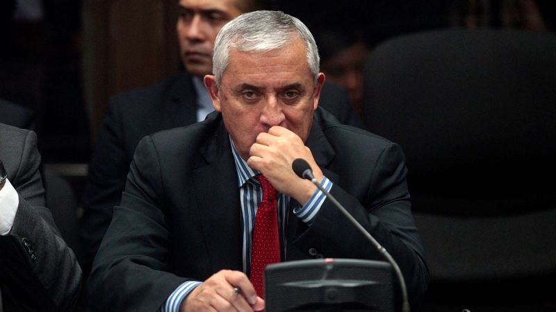 Prisión provisional para el presidente de Guatemala, Otto Pérez Molina, por liderar un red de corrupción
