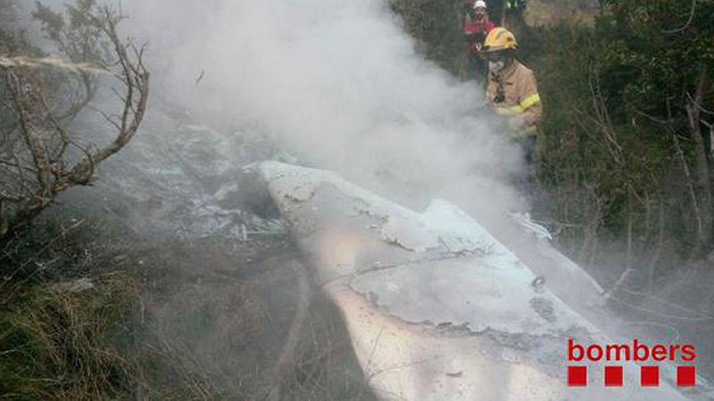 Dos muertos al estrellarse una avioneta en la montaña de Toses, en Girona
