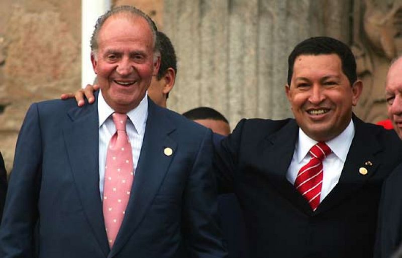 Hugo Chávez y el Rey se vuelven a ver tras el "¿por qué no te callas?"