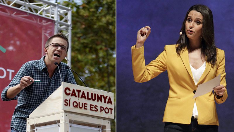 Ciudadanos celebra que el CIS les sitúe como segunda fuerza y Podemos, que su candidatura "está despegando"