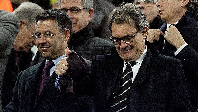 Admitida a trámite una querella contra Mas por la pitada al himno español en el Camp Nou