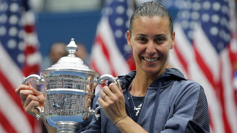 Pennetta gana la fiesta italiana del Abierto de Estados Unidos y dice adiós en lo más alto