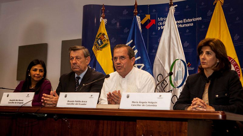 Las ministras de Exteriores de Colombia y Venezuela consultarán con los presidentes los avances en su reunión