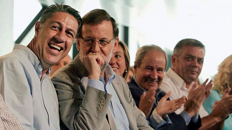 Rajoy: "Yo quiero dialogar pero no aceptar las imposiciones de autorizar un referéndum ilegal"
