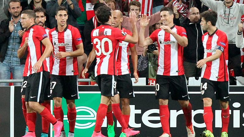 Estreno feliz del Athletic ante su afición en la Europa League