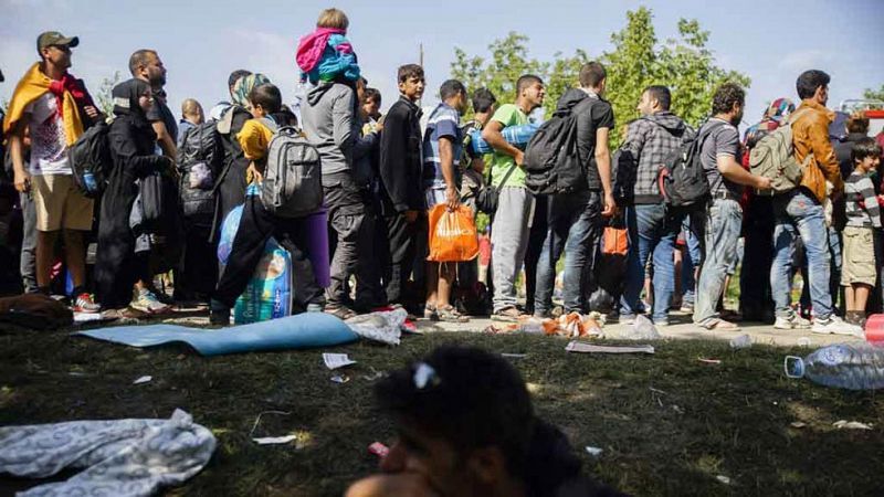 Escalada de tensión en la frontera entre Hungría y Croacia por el flujo migratorio