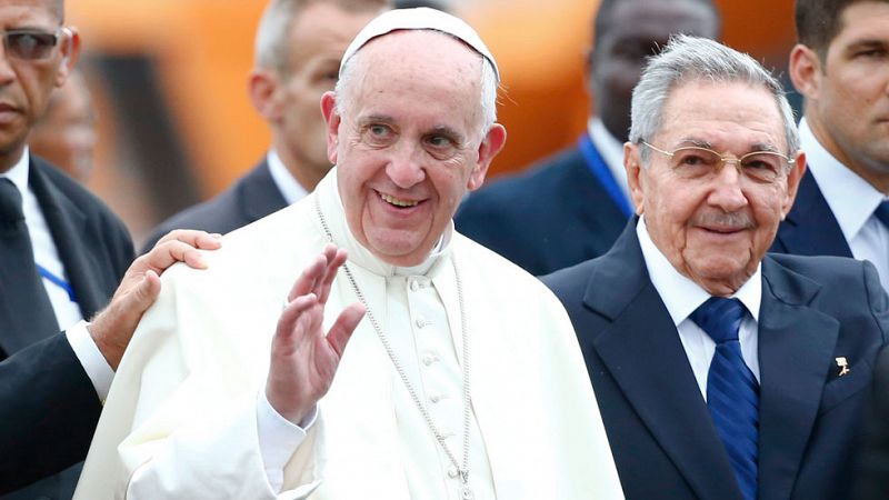 El papa Francisco anima a Cuba y EE.UU. a continuar la normalización de sus relaciones