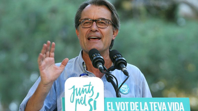 Mas invita a hacer un gran corte de mangas a los "grandes jefes de Madrid" votando a Junts pel Sí