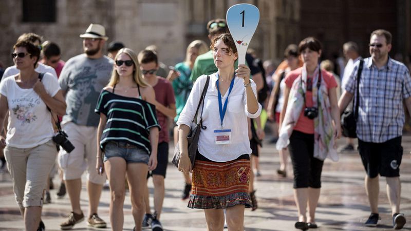 España recibió 47,2 millones de turistas internacionales hasta agosto, un 4,1% más respecto a un año antes