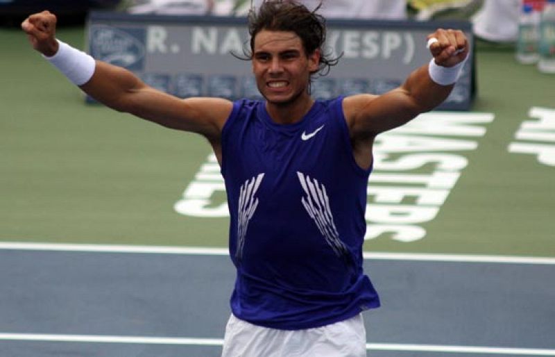 Rafa Nadal gana el torneo de Toronto y está muy cerca del número uno