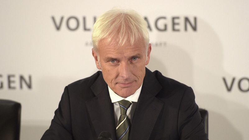 Volkswagen nombra al presidente de Porsche, Matthias Müller, nuevo jefe del grupo automovilístico
