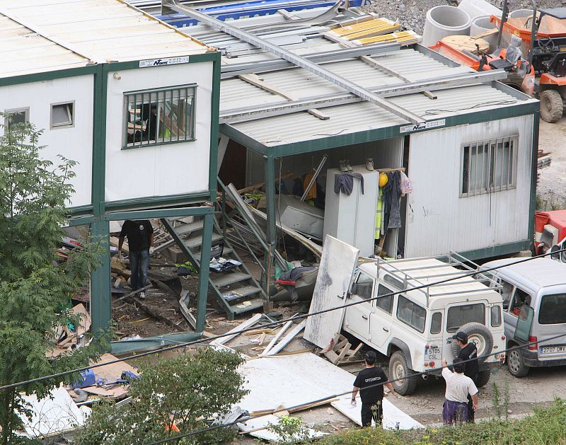 ETA hace estallar una bomba en las obras de la autovía A-8 en Orio causando sólo desperfectos