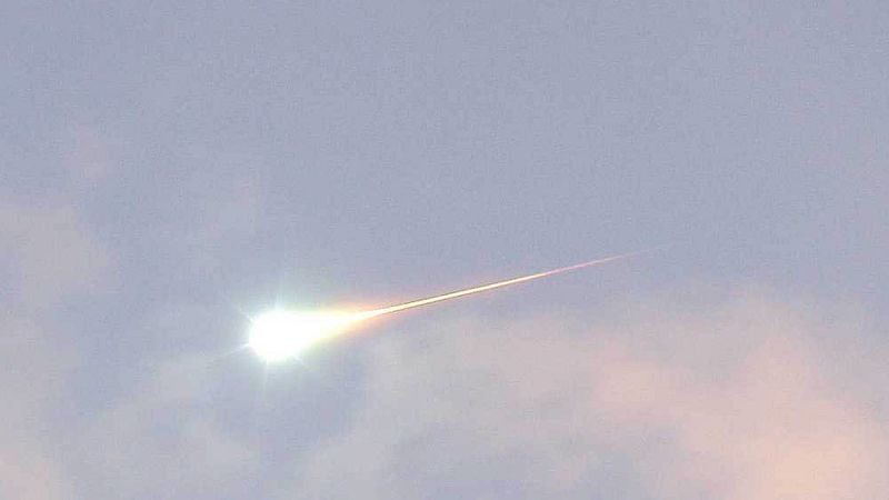 Un fragmento de cometa se desintegra sobre Portugal y España