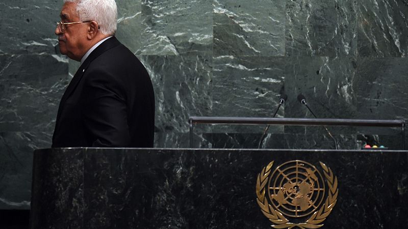 Abás da por muertos ante la ONU los acuerdos de paz de Oslo