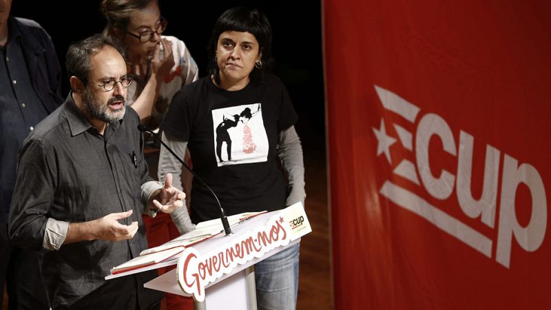 La CUP propone una presidencia 'coral' en Cataluña, con más mujeres y sin "enterrar políticamente" a Artur Mas