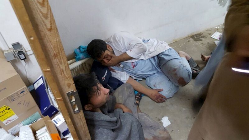 Un enfermero del hospital de MSF en Kunduz: "Vimos a nuestros colegas morir y eso es algo muy duro"