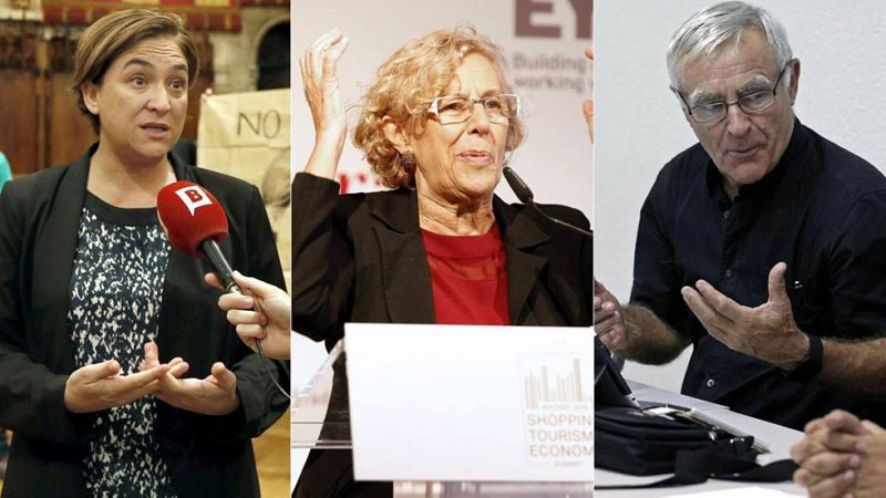 Aprueban los alcaldes del cambio de Madrid, Barcelona y Valencia y suspende el de Zaragoza